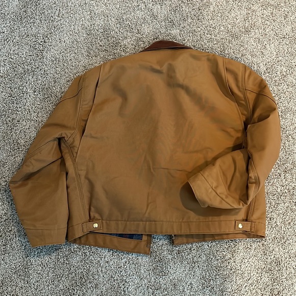 Carhartt Detroit Duck Jacket J001 BRN Men’s Size 2XL Blanket Lined NWOT - Picture 8 of 15